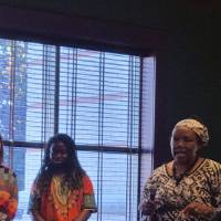 Dr. Dianne Green-Smith and her students